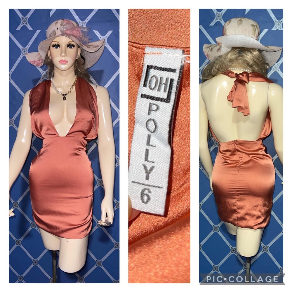 OH POLLY CHAMPAGNE GOLD SATIN 👗